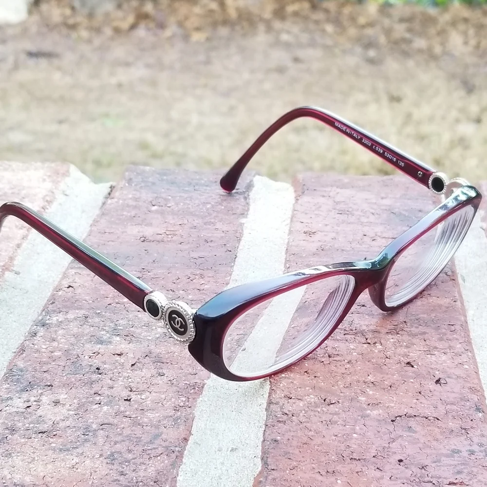 Amazing looking Authentic Chanel CC eyeglasses Frames - Picture 10 of 16